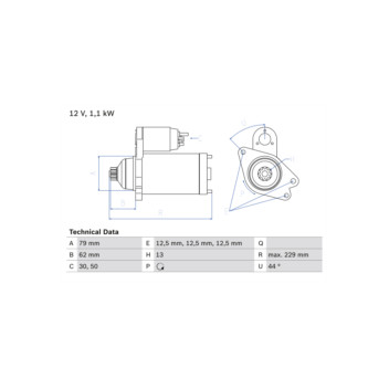 Image for Starter Motor