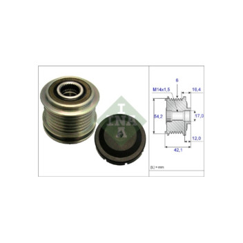 Image for Over-Running Alternator Pulley
