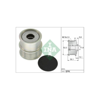 Image for Over-Running Alternator Pulley