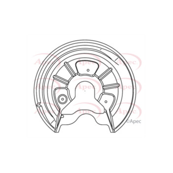 Image for Brake Backing Plate