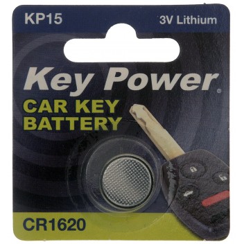 Image for CAR KEYFOB BATTERY CR1620 LITHIUM 3V