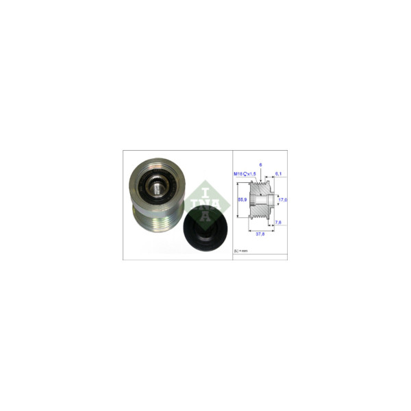 Over-Running Alternator Pulley image