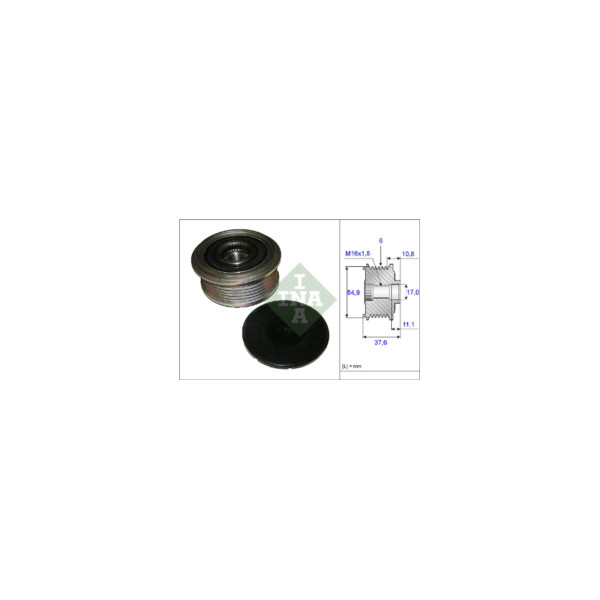 Over-Running Alternator Pulley image