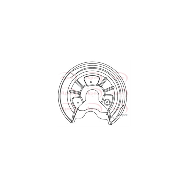 Brake Backing Plate image